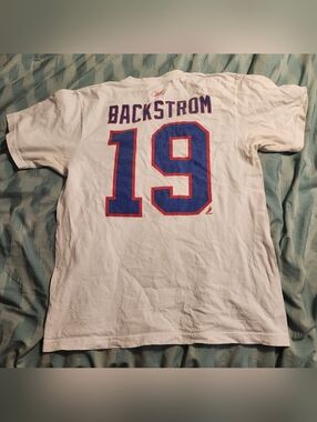 N.BACKSTROM Washington Capitals 2011 Winter Classic T-Shirt Men's Size Large
